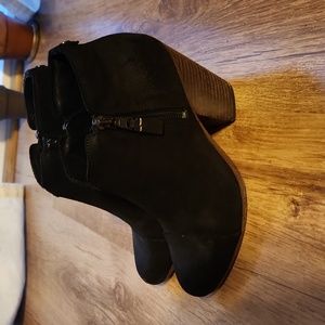 Rag&Bone suede leather black distressed looking boots size 38.5 (us size 8-8.5)